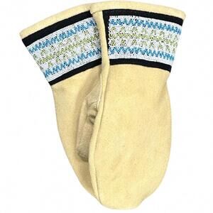 NEW ASTIS salcantay short cuff mitten in tan